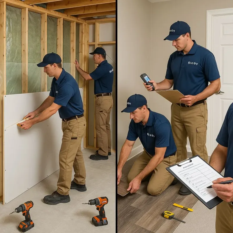 Repairs and Reconstruction process in Libertyville, IL