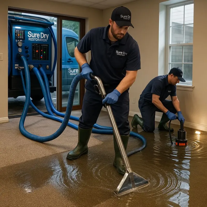 Water Extraction and Removal process in Libertyville, IL